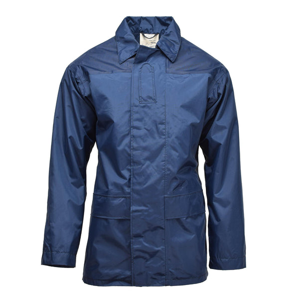 Original britische RAF-Jacke, wasserdichter Schlechtwetterparka, gefütterter Regenmantel, blau