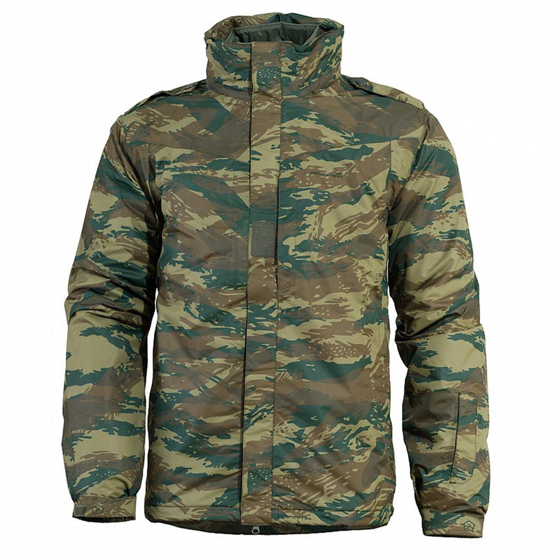 PENTAGON GEN V3.0 Griechische Militärjacke mit Eidechsen-Tarnmuster, wasserdicht, warm, für den Winter