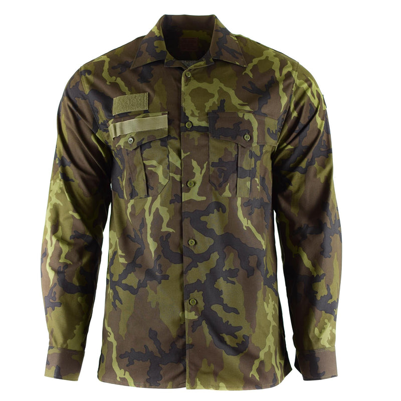 Echtes tschechisches Armeehemd Woodland Camo VZ 95 Felduniform Militärüberschuss NEU