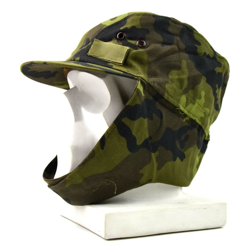 Original Tschechische Armee Militärmütze M 95 camo CZ Feldkampfmütze woodland NEU