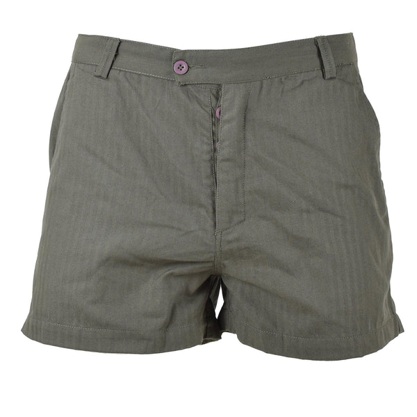 Original französische Militär-Dschungel-Oliven-Shorts, leichte Kampfarmeeuniform, NEU