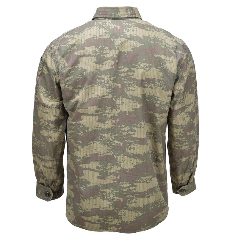 Original türkische Militärhemden Ripstop leichte taktische arid Wüste camo