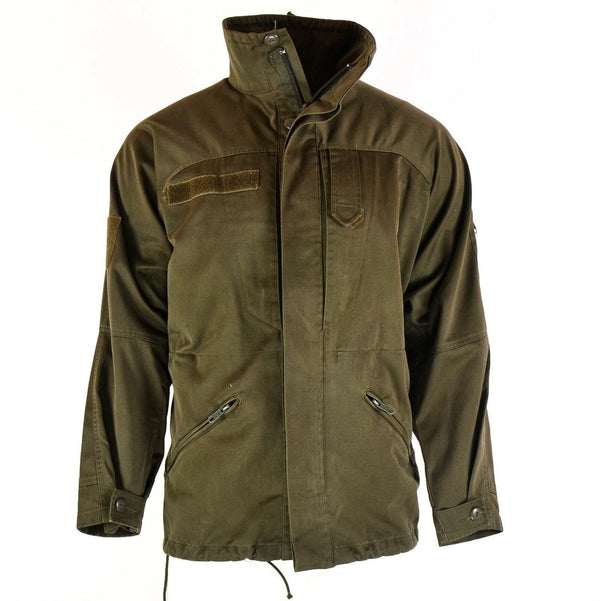 Original Österreichische BH Armee Kampf Bergjacke Ripstop Militär olivgrün OD