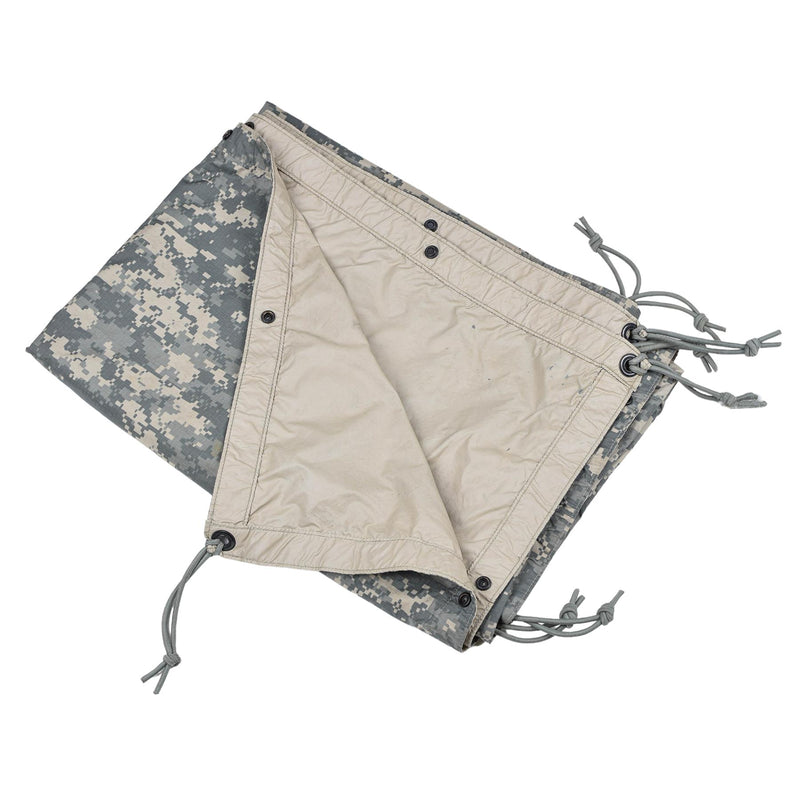 Original US Army Reversible Tarp Bodenabdeckung Decke Taktische Feldausrüstung