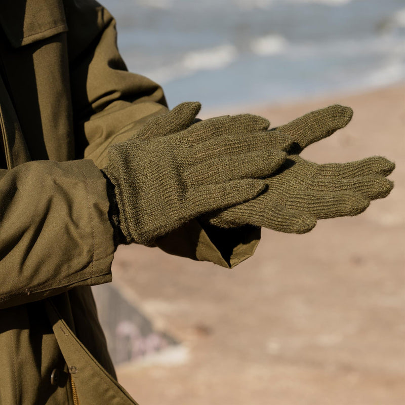 Echte US Army Militärhandschuh-Einlage Liner Wollwärmer Militärüberschuss NEU