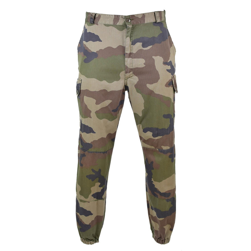 ECHTE KAMPFHOSE DER FRANZÖSISCHEN ARMEE F2 MILITÄRISCHE CCE CAMOUFLAGE CARGO FELDHOSE