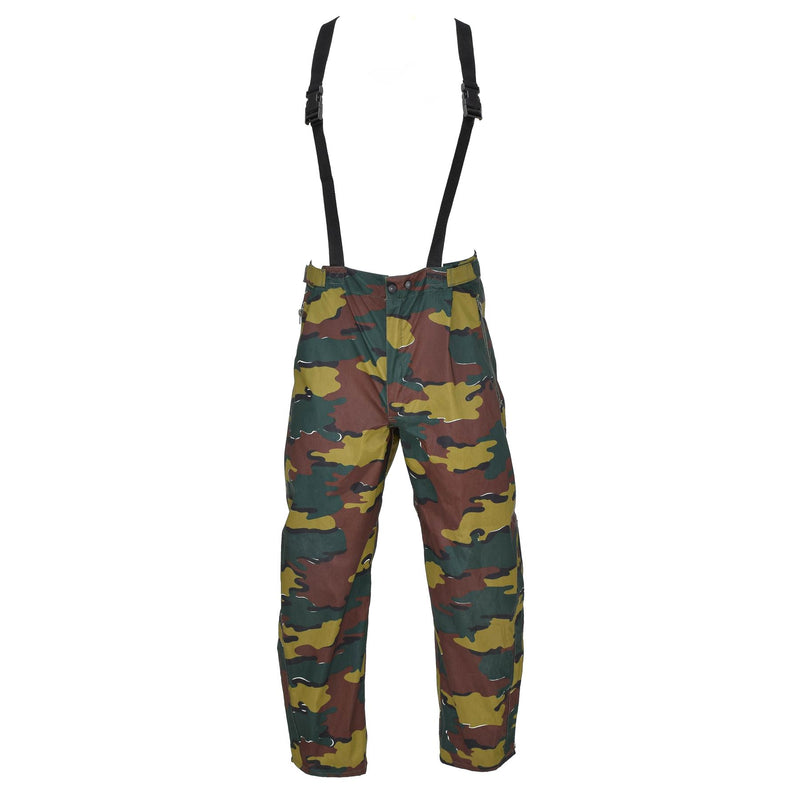 Original belgische Militär wasserdichte Hose Jigsaw Camo Seyntex Regenhose