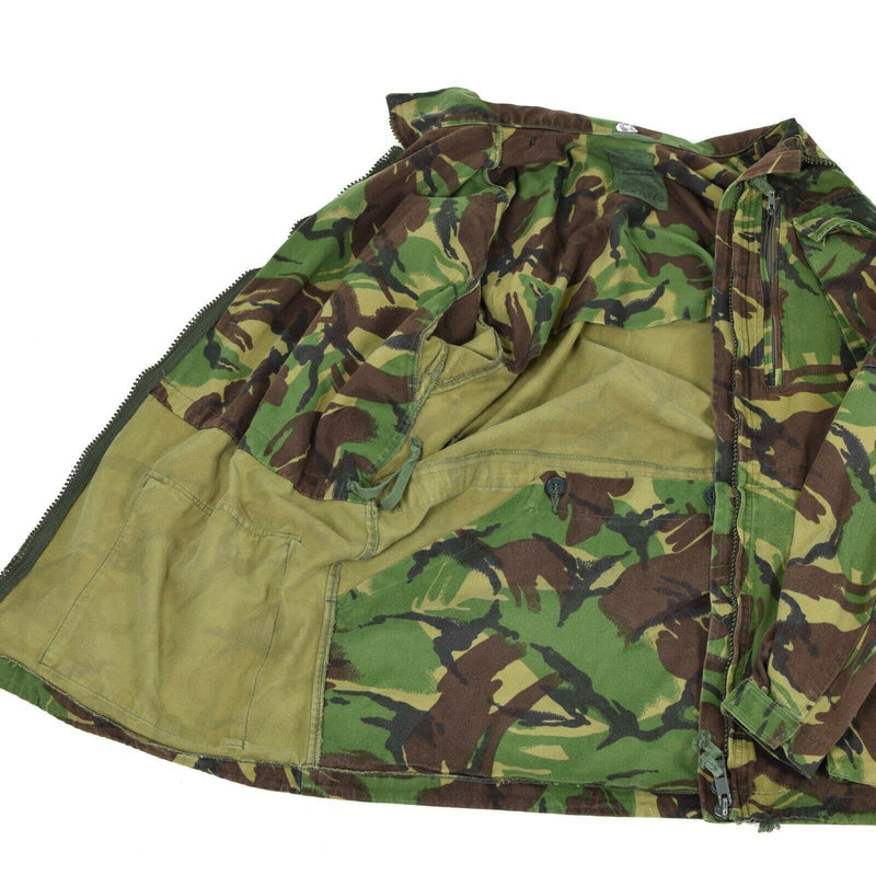 Echte britische Armee-Kampfjacke DPM Dschungel Militärparka 95 Smock Temporary