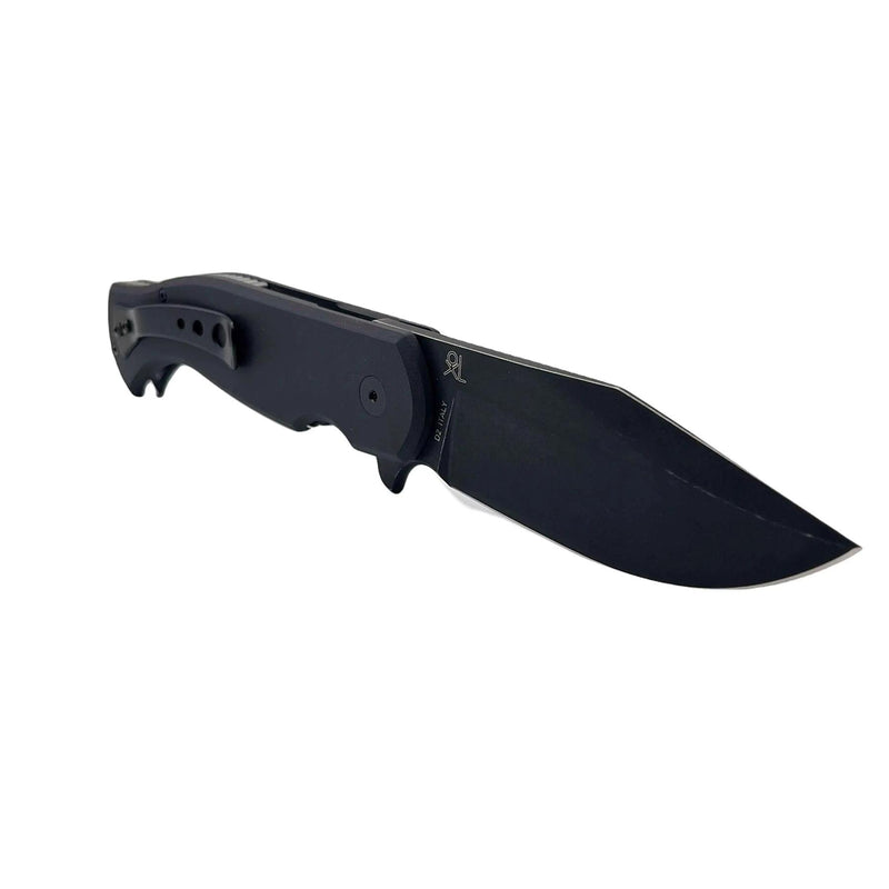 Fox Knives EASTWOOD TIGER Taschenmesser High-Speed ​​D2 Stahl G10 schwarz taktisch