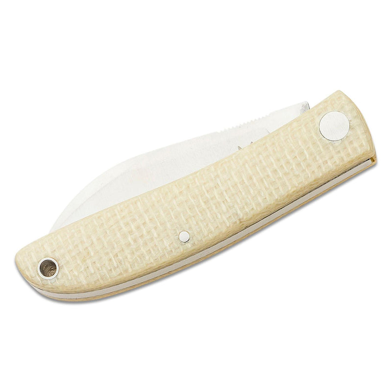 Fox Knives LIVRI Klappbares Taschenmesser 61 HRC M390 Stahl Sheepsfoot Form Micarta