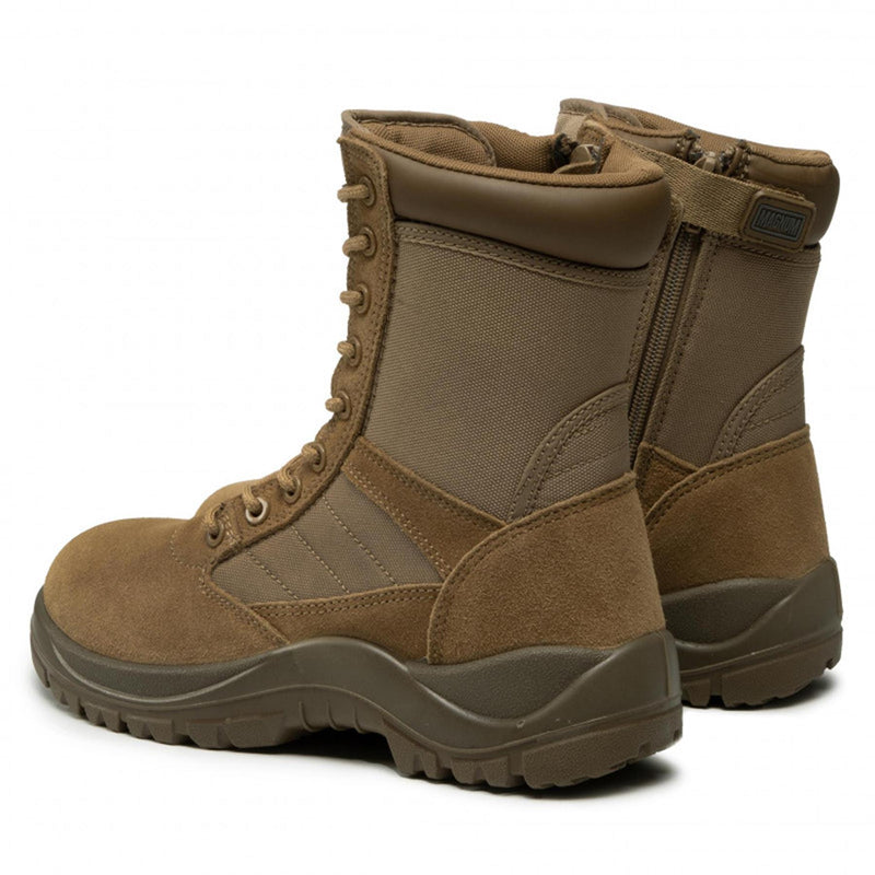 HI-TEC Wanderstiefel Magnum Centurion 8.0 Coyote taktisches Schuhwerk seitlicher Reißverschluss NEU