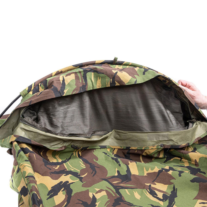 Original niederländischer Militär Biwaksack DPM Camouflage Goretex wasserdicht winddicht