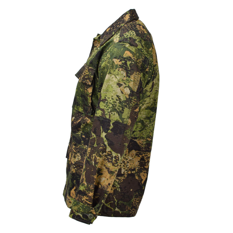 MIL-TEC Militär US BDU Feldtaktikjacke R/S Camouflage Uniform Ripstop