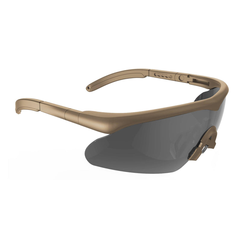 Swisseye RAPTOR PRO Taktische Brille mit UV-Schutz, Antibeschlag, Kratzfest