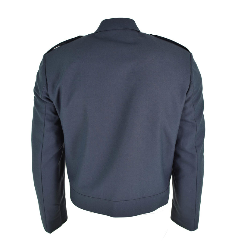 Original schwedische Luftstreitkräfte Jacke blau Parade Uniform Anzug Oberteil Militär Überschuss