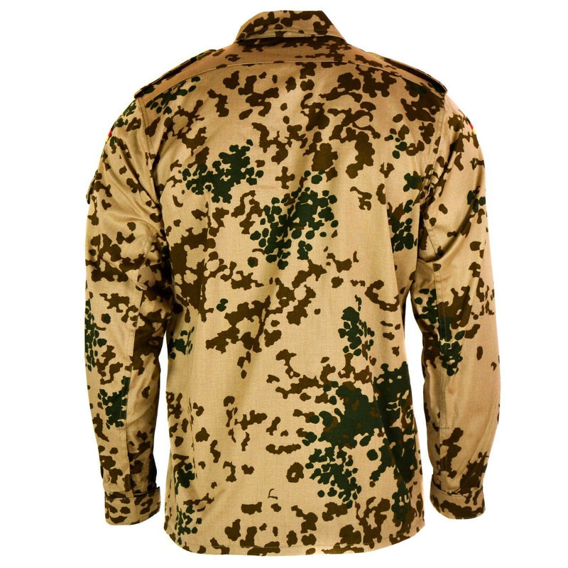 Original DEUTSCHES ARMEEHEMD Desert Tropic Camo Feldkampfjacke BW Armee Ausgabe