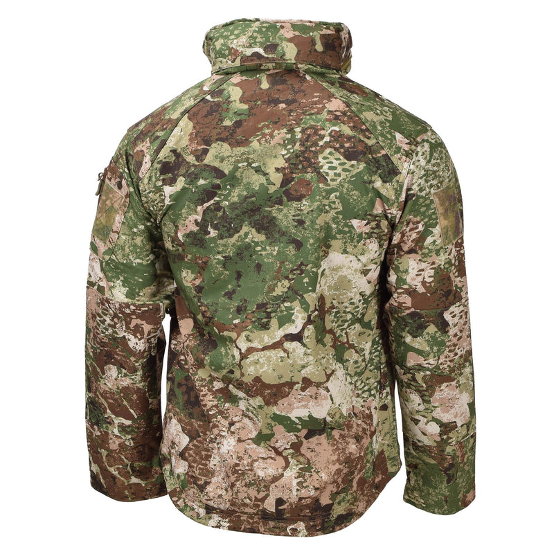 MIL-TEC Army Softshell Taktische Jacke Fleece wasserdicht Kapuze 3-Lagen Laminat