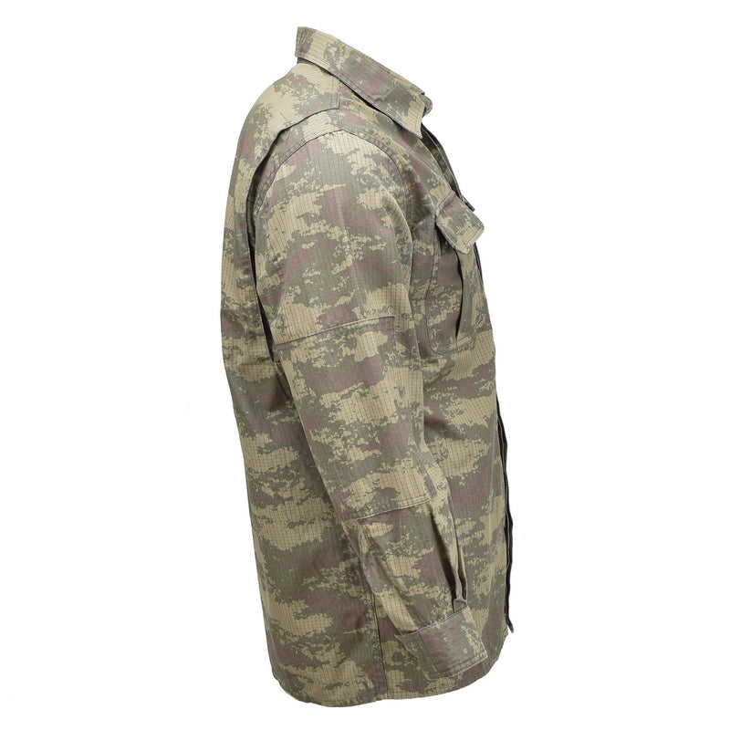 Original türkische Militärhemden Ripstop leichte taktische arid Wüste camo