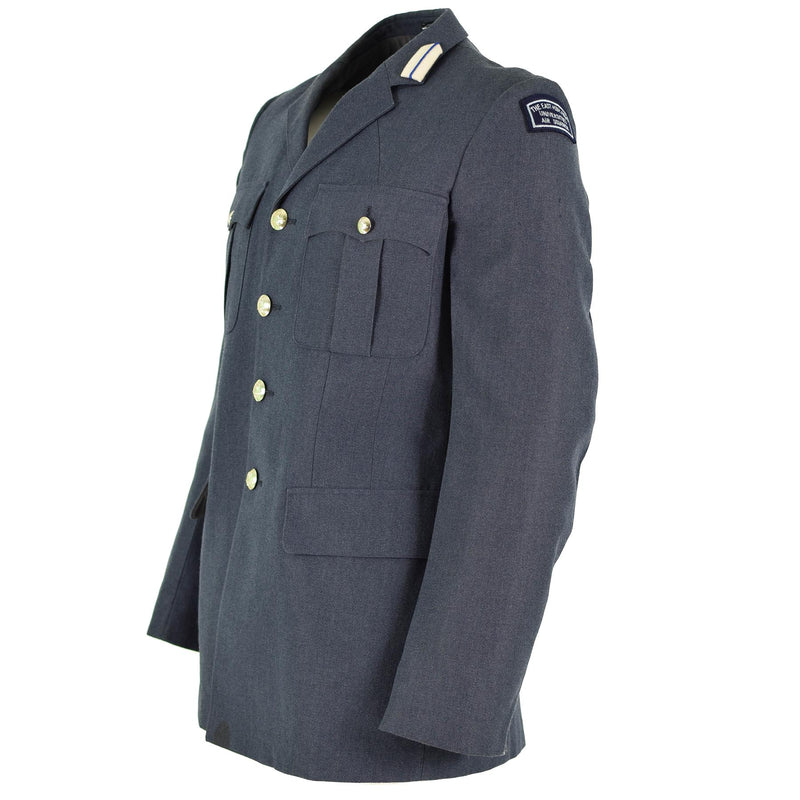 Original formelle Uniformjacke der britischen Armee, Paradeblau, Militärausgabe der Luftstreitkräfte