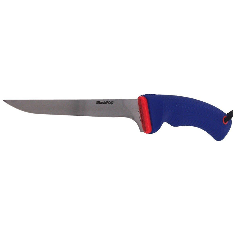 Fox Knives BF-CL 16 Filetiermesser satiniert 420C Stahl PP TPR blau Griffscheide