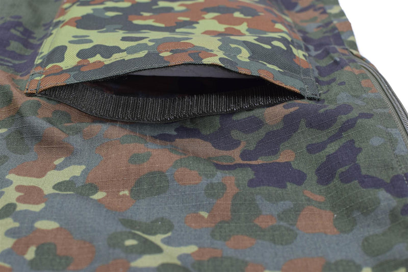 Mil-Tec Brand Militärische Flecktarn-BDU-Kommandohose, leichtes Ripstop