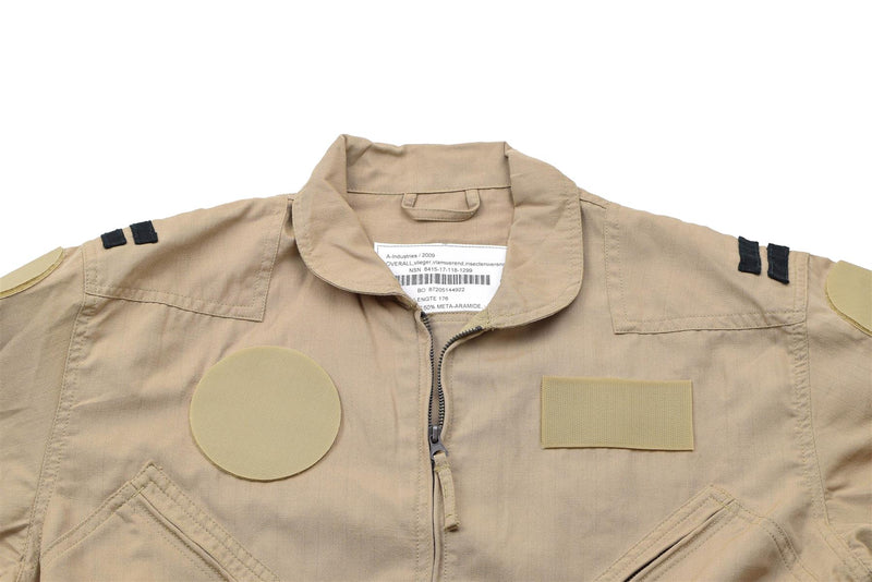 Original niederländische Armee Overall Luftwaffe Flieger Fluganzug Overall Aramid Khaki