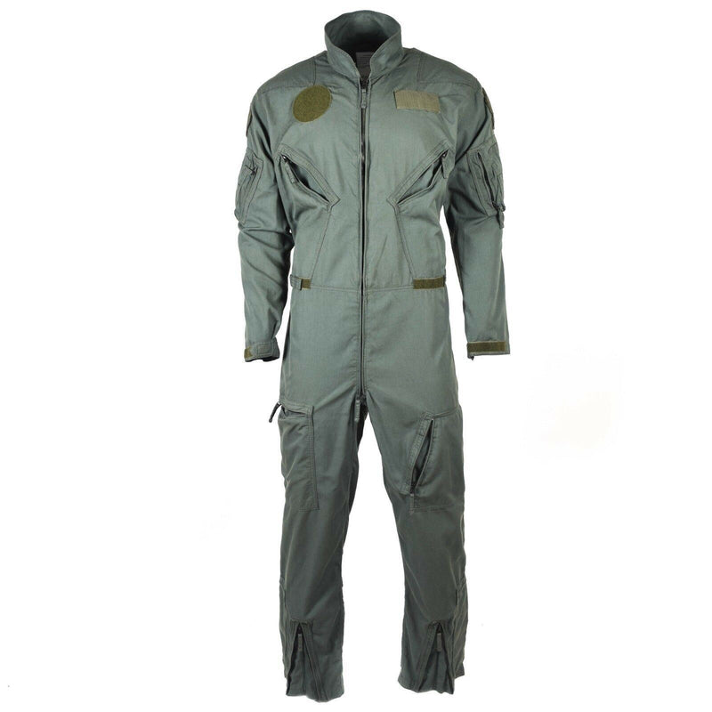 Original niederländische Armee Overall Aramid Kohlefaser Fluganzug Pilot Kampfjet Grün