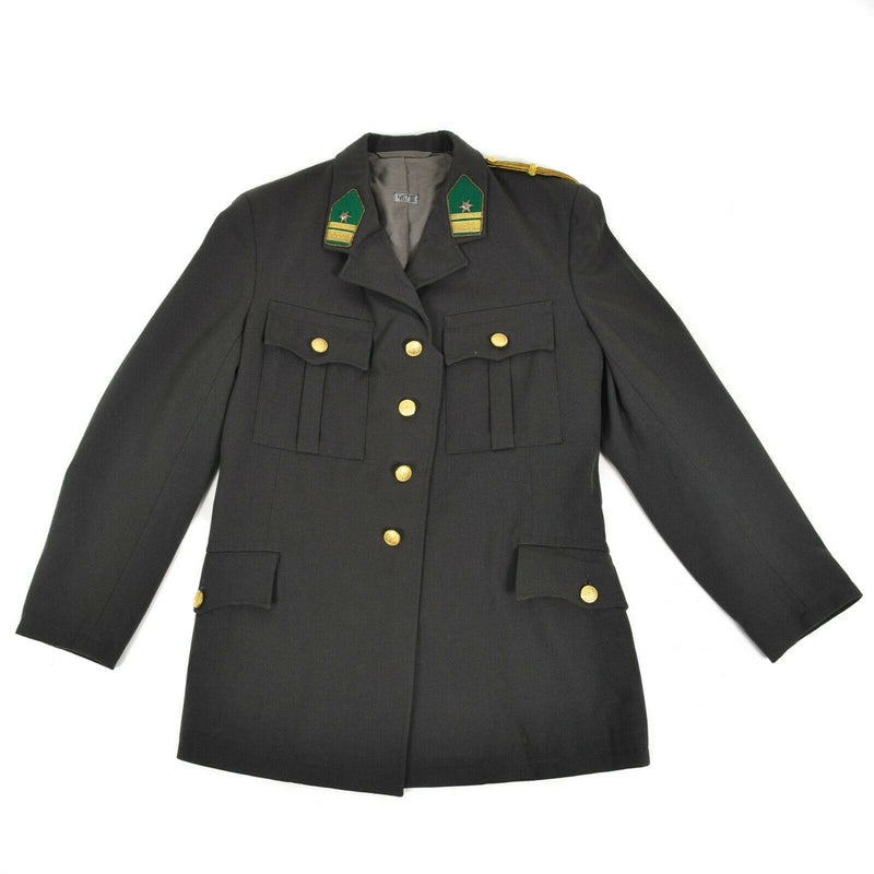 Original österreichische Armeeuniform, formelle Jacke, grau, österreichische Militärausgabe