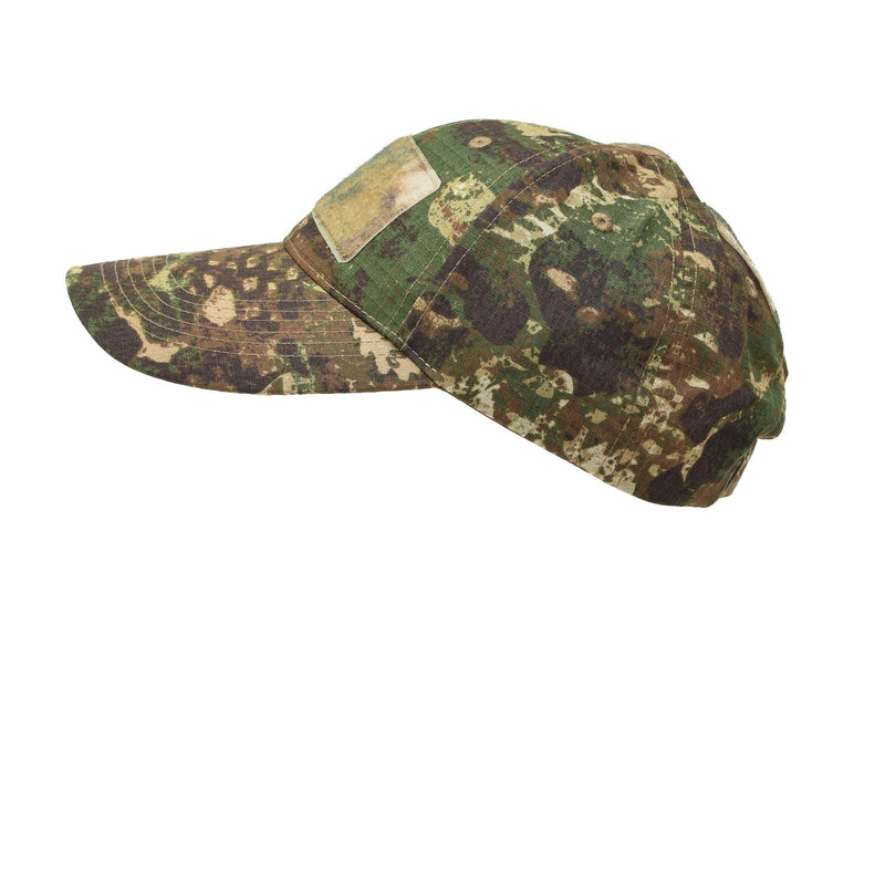 MIL-TEC Base Cap im Militärstil, Camouflage, leicht, verstellbare Patchplatten