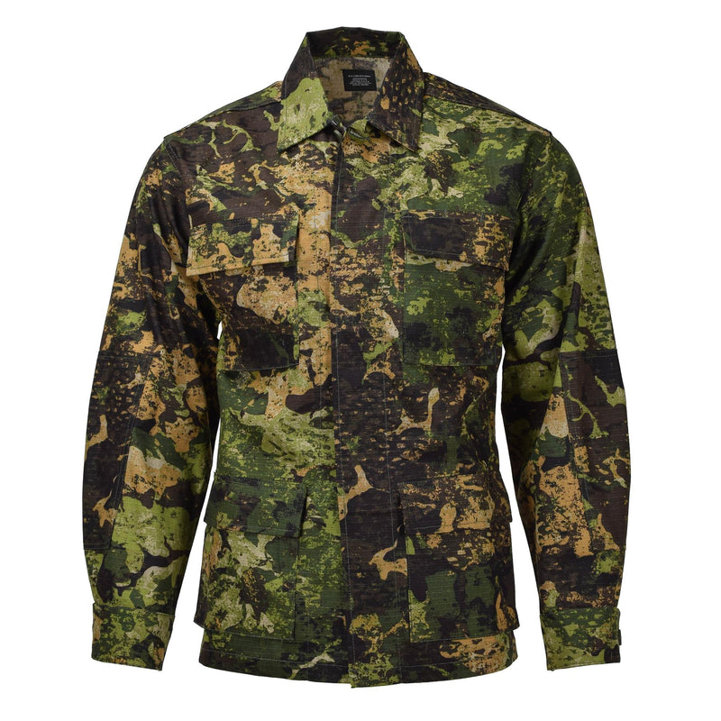 MIL-TEC Militär US BDU Feldtaktikjacke R/S Camouflage Uniform Ripstop