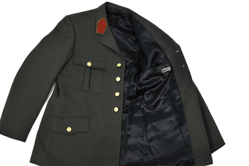 Original österreichische Armeeuniform, formelle Jacke, grau, österreichische Militärausgabe