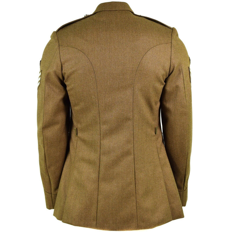 Original Britische Militär Formelle Jacke Militäruniform Ausgabe Khaki Neu