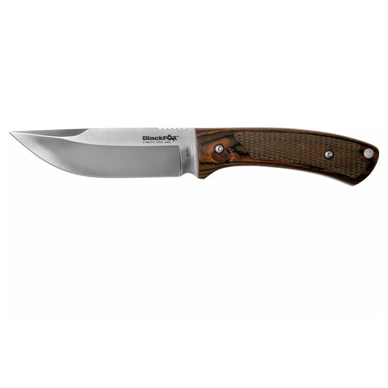 Fox Knives COMPANION Feststehendes Messer, Drop Point, Edelstahl AISI 440C