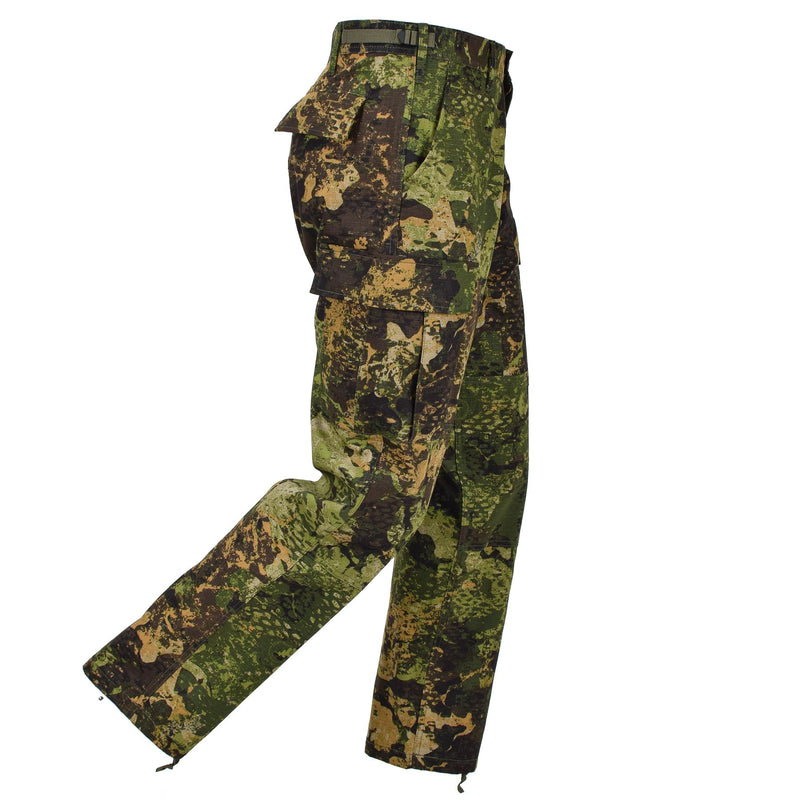 MIL-TEC Militär US BDU Feldhose R/S Hose Camouflage verstellbare Taille