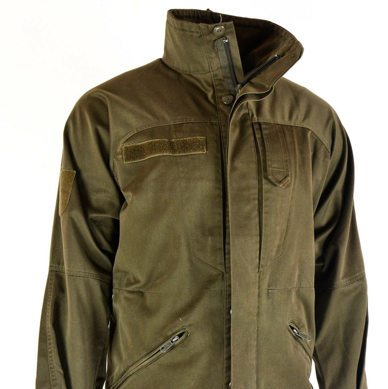 Original Österreichische BH Armee Kampf Bergjacke Ripstop Militär olivgrün OD