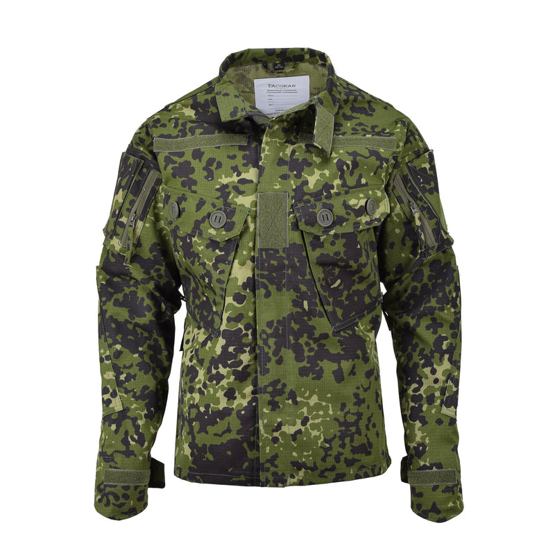 TACGEAR Marke Dänischen Militär stil feld jacke kommando M84 camouflage hemden