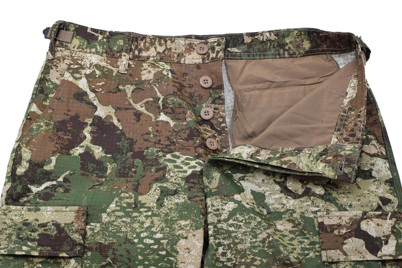 MIL-TEC Militär US BDU Feldhose R/S Hose Camouflage verstellbare Taille