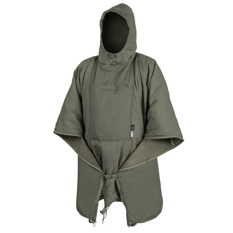 Helikon-Tex Swagman Rollponcho mit Kapuze, leichter Regenschutz, Hängemattenfutter