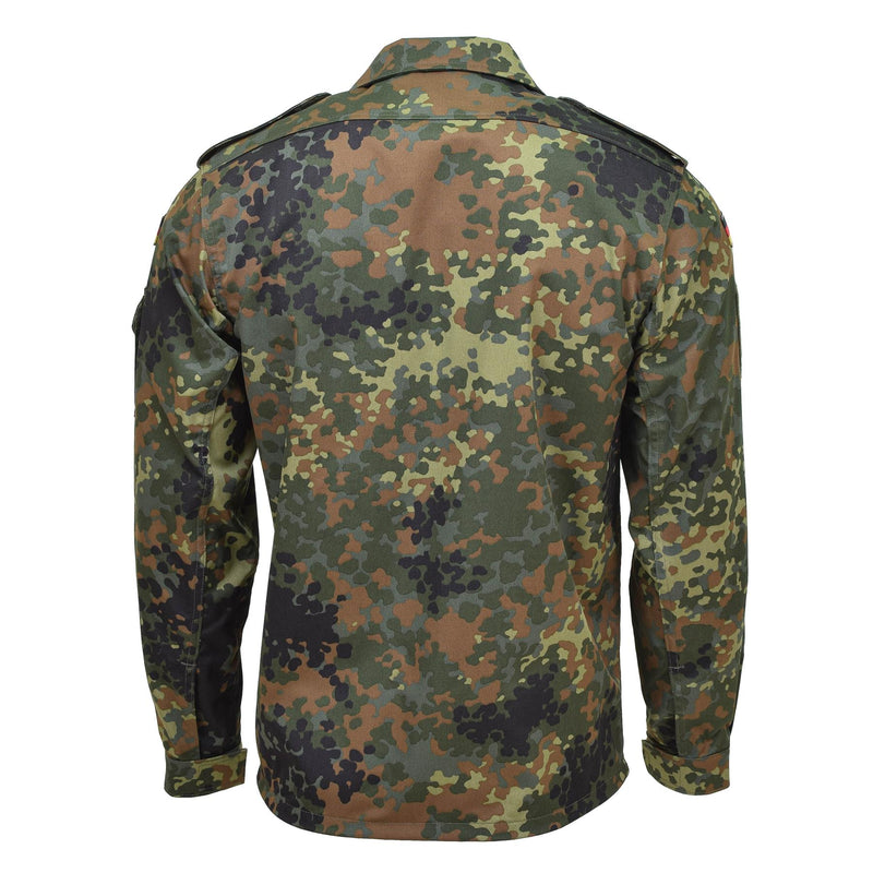 Leo Kohler taktische Militärhemden Flecktarn Camouflage leichte Kampf BW Jacke