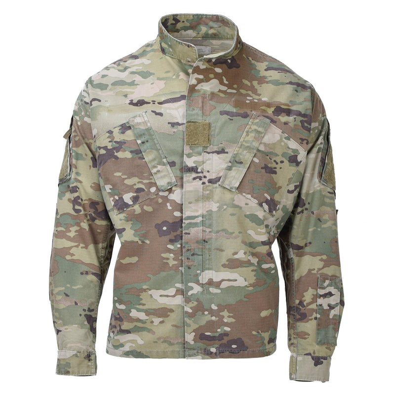 Original US Militär Aktive Kampfuniform Taktische Jacke Rip Stop Multicam