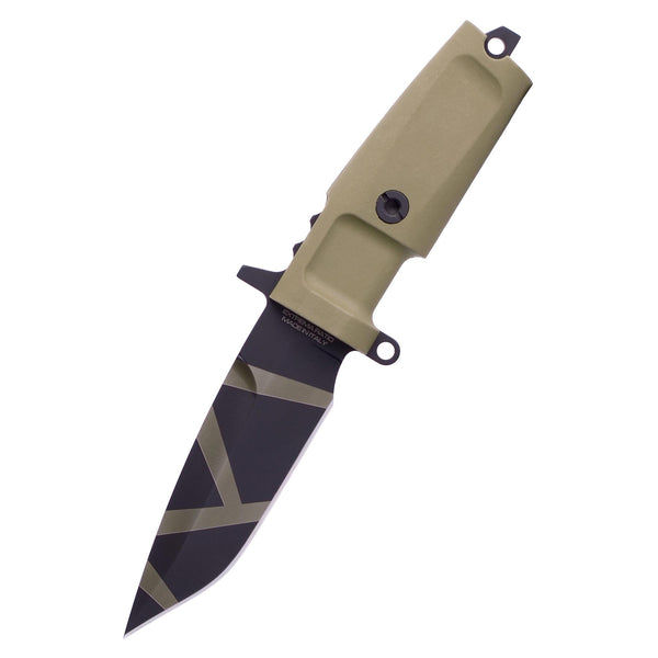 Extrema Ratio COL MOSCHIN C taktisches Messer mit fester Klinge, Desert Warfare Edition