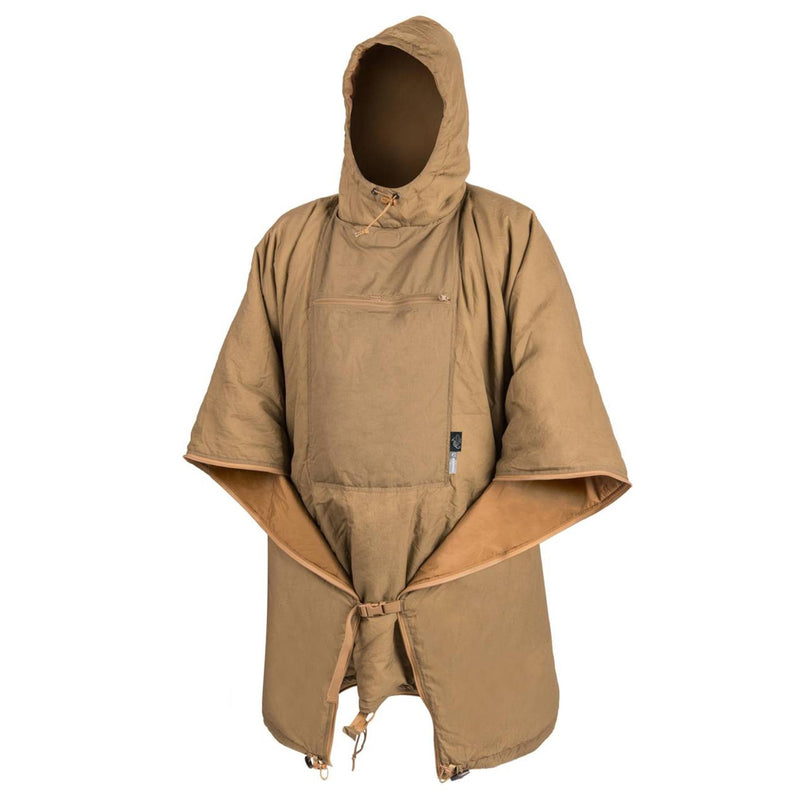 Helikon-Tex Swagman Rollponcho mit Kapuze, leichter Regenschutz, Hängemattenfutter