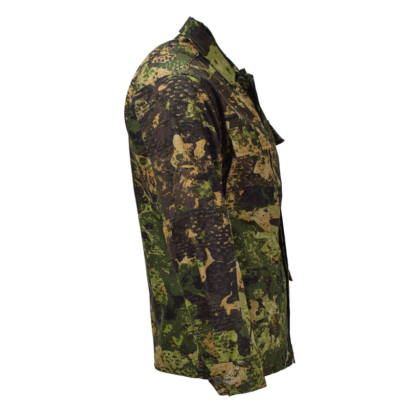 MIL-TEC Militär US BDU Feldtaktikjacke R/S Camouflage Uniform Ripstop