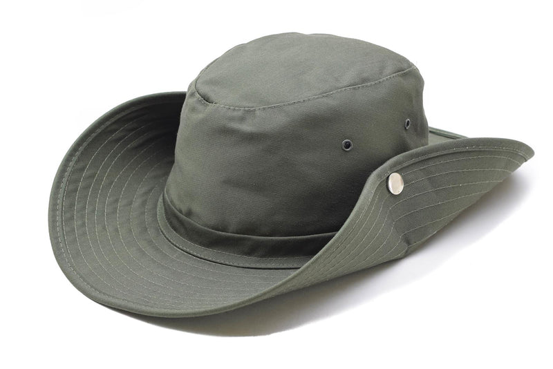 MFH Brand Militärischer Buschhut oliv Sommer Dschungel Panama Bucket Cap NEU