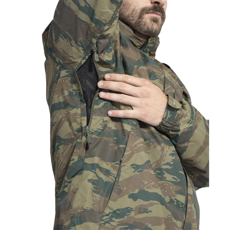 PENTAGON GEN V3.0 Griechische Militärjacke mit Eidechsen-Tarnmuster, wasserdicht, warm, für den Winter