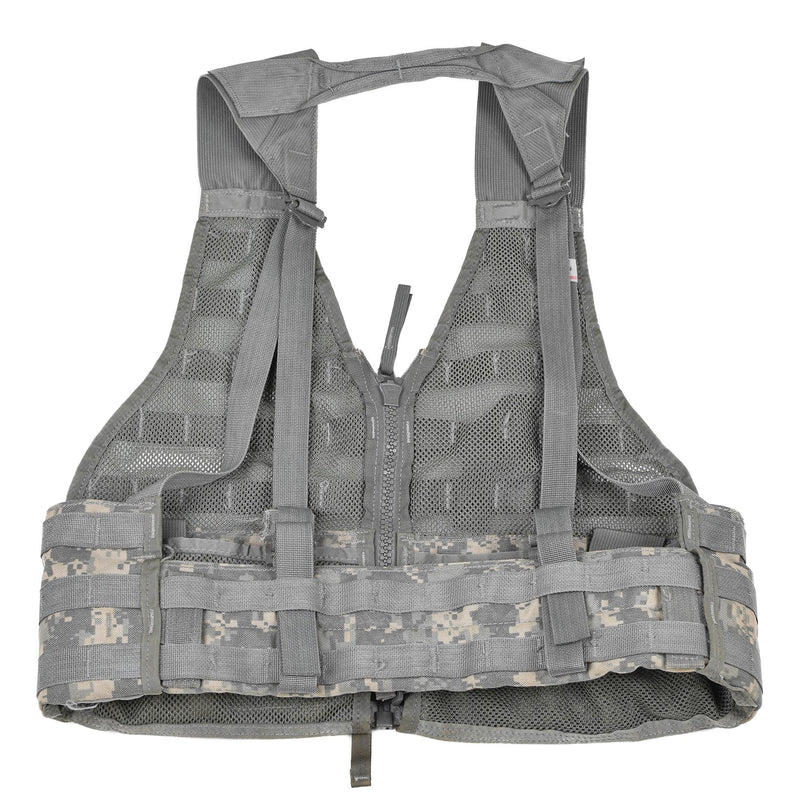 Original US Army Tactical Weste MOLLE II verstellbar Einheitsgröße Dunkelgrau