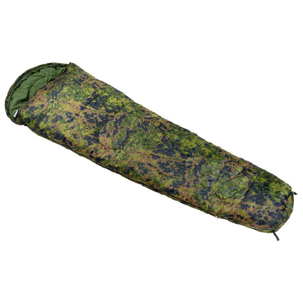 MFH 2 Lagen Schlafsack leichte Thermofüllung M05 Camouflage