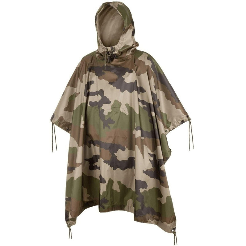 Marke armee stil wasserdicht regen RipStop poncho cape militärische CCE Camouflage