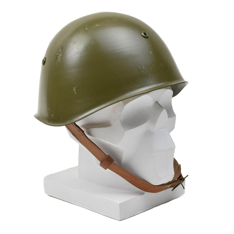 Echter bulgarischer Militär M72 taktischer grüner Helm Kampffeld Vintage NEU