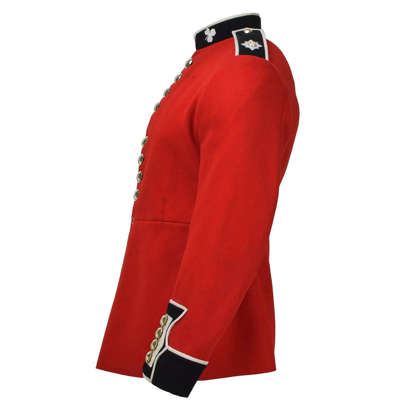 Echte britische Armee Jacke Uniform Tunika Rotkleid Scharlachrote Irische Wachen Kavallerie